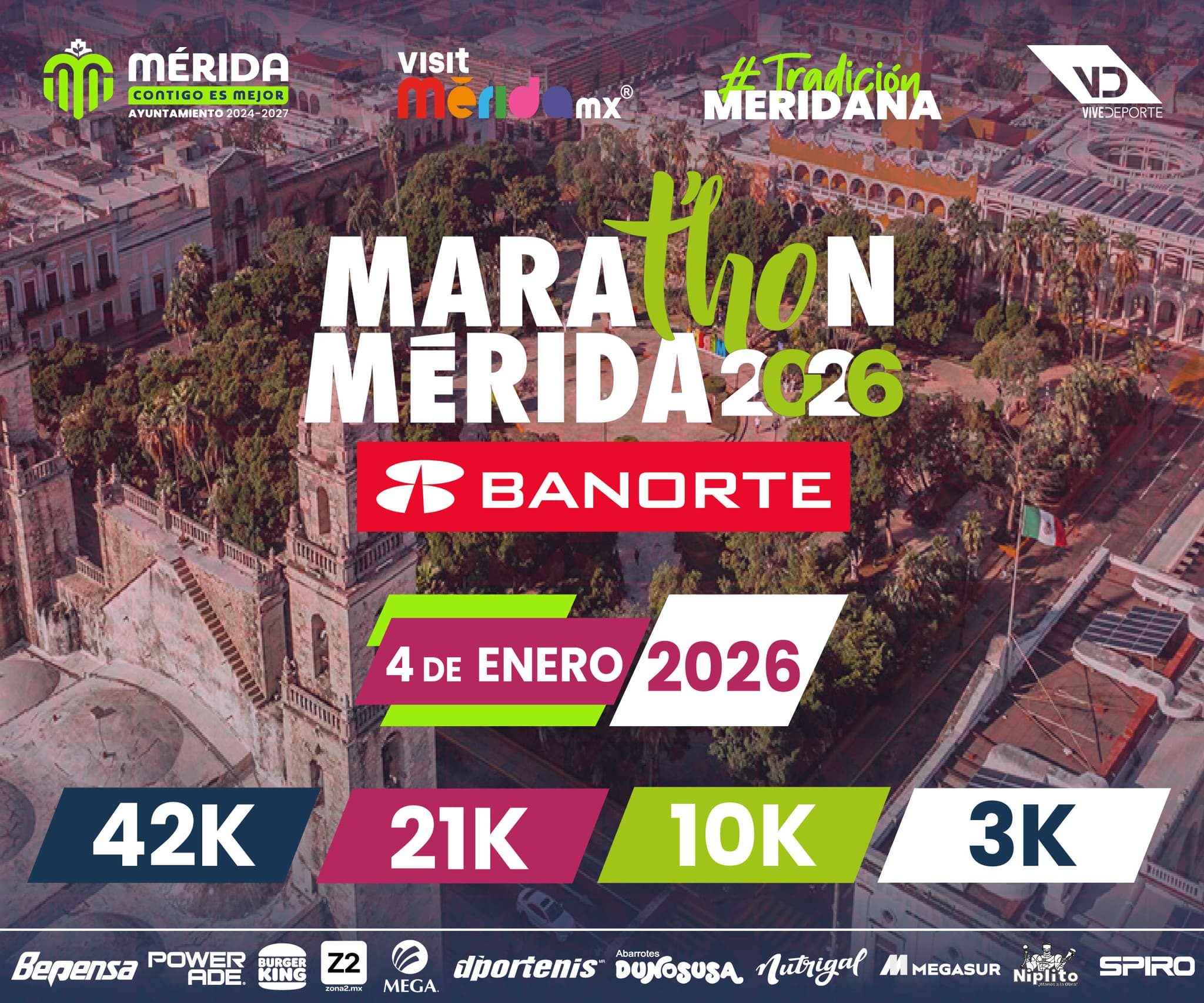 Flyer Marat'hon Mérida 2026