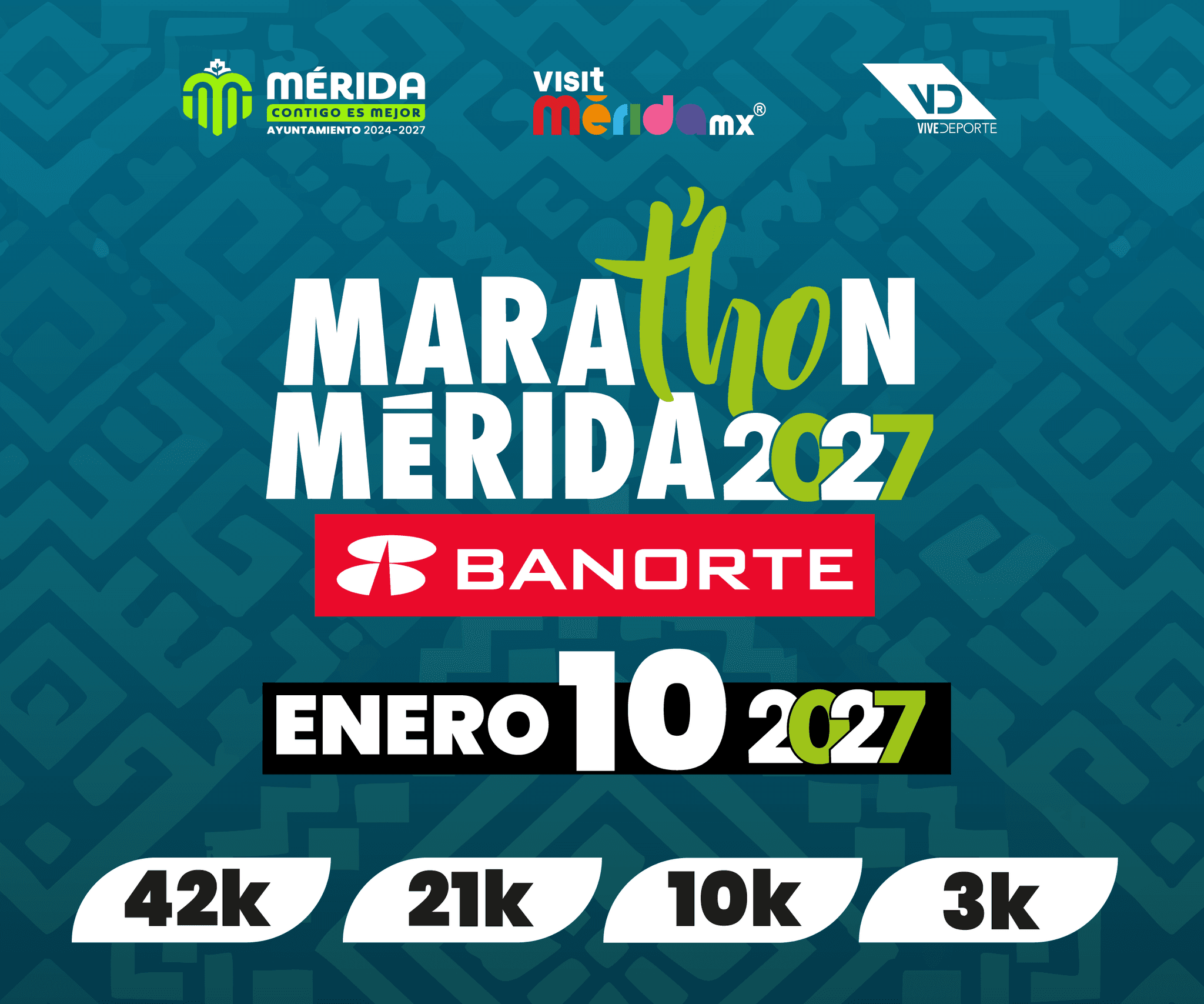 Flyer Marat'hon de Mérida 2027