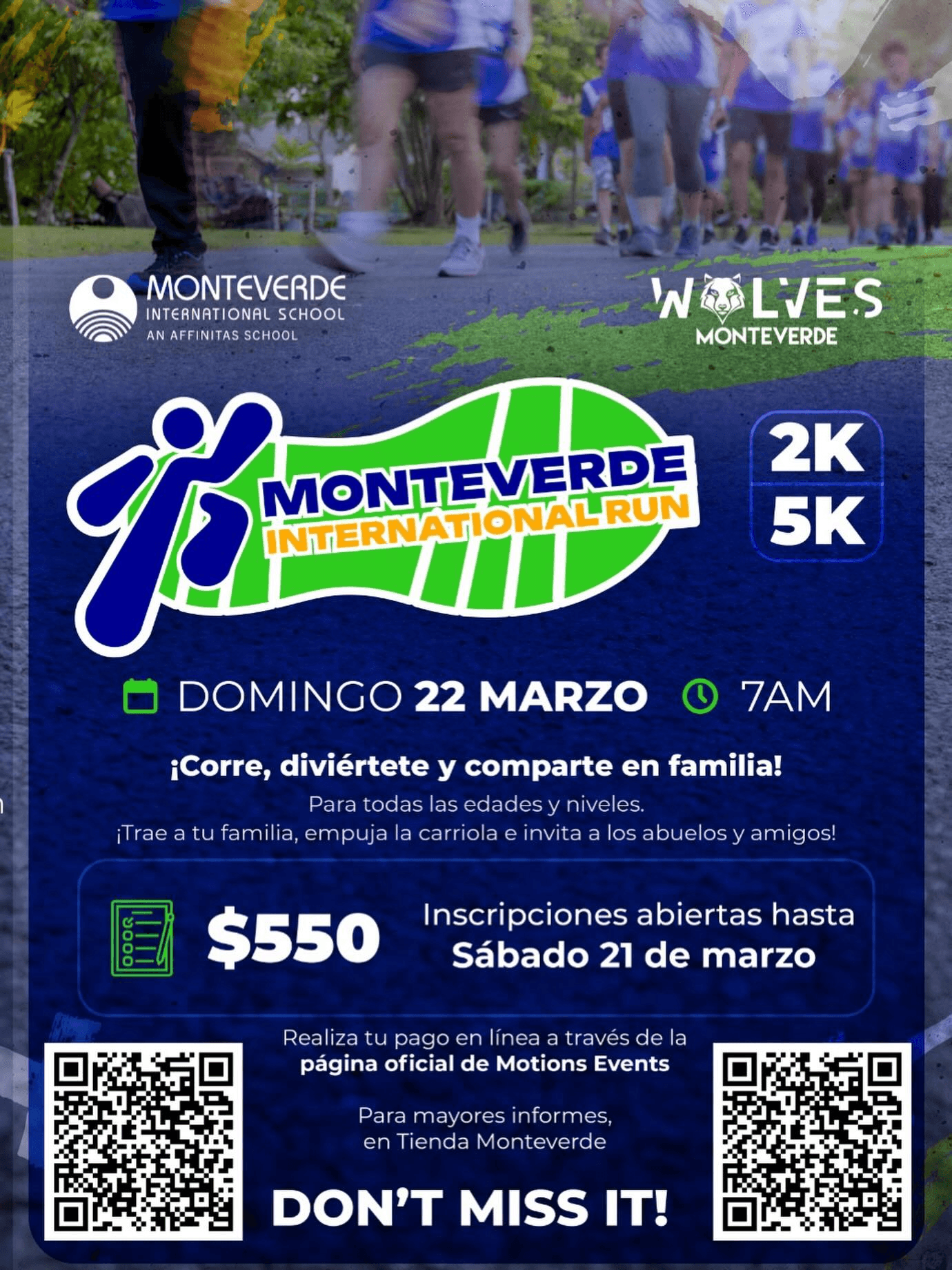 Flyer Monteverde International Run 2026