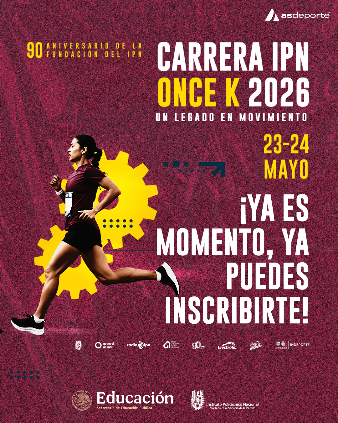 Flyer IPN ONCE K 2026 - CVDR Cancún