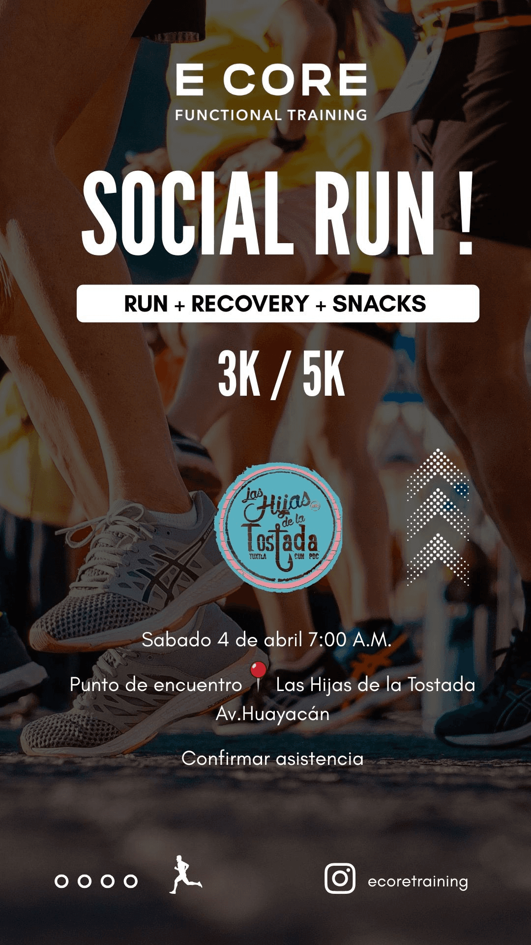 Flyer E Core Social Run 2026